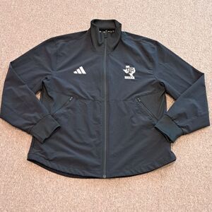 Adidas Travel Woven Training Jacket Womens Large Texas AM‎ Soccer Player Issued